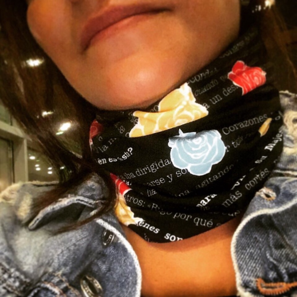 Floral Multi-Color Scarf